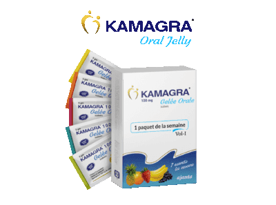 Sachet de Kamagra Oral Jelly 100 mg pour le traitement rapide de la dysfonction érectile chez l’homme