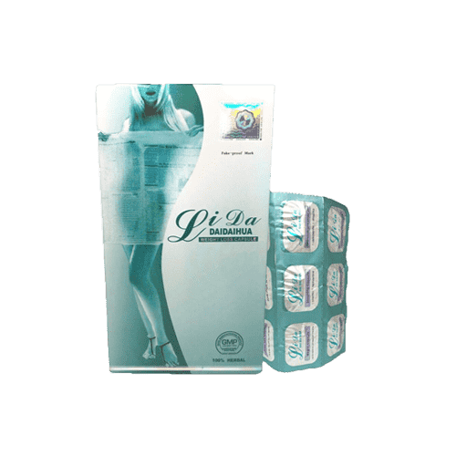 Boîte de Lida Daidaihua Original – gélules minceur naturelles pour perte de poids rapide