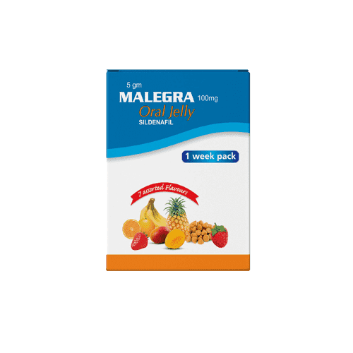 Viagra Malegra Oral Jelly 100 mg - gel à absorption rapide pour dysfonction érectile
