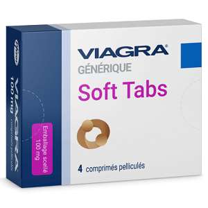 Viagra Soft Sildenafil - comprimés faciles à avaler pour dysfonction érectile