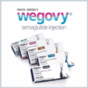 Wegovy semaglutide injection boxes for weekly weight loss treatment