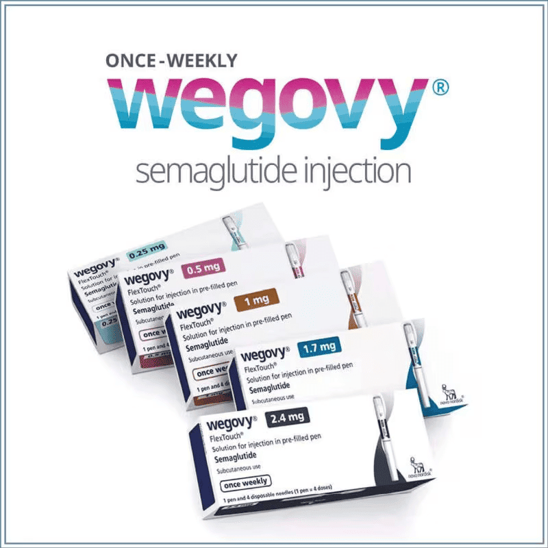 Wegovy sémaglutide - stylo injecteur pour perte de poids et contrôle de la glycémie